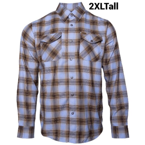 DIXXON x 22 JUMPS TWIN FALLS Collab Limited Edition Flannel - Men's 2X Tall